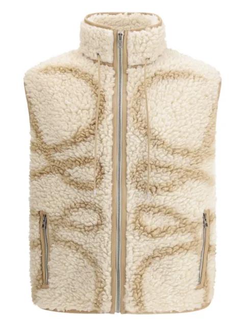 zip high-neck vest by LOEWE
