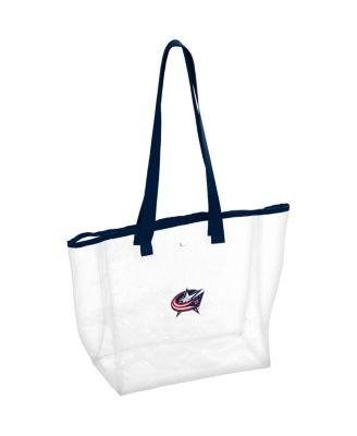 Women's Columbus Blue Jackets Stadium Clear Tote by LOGO BRANDS