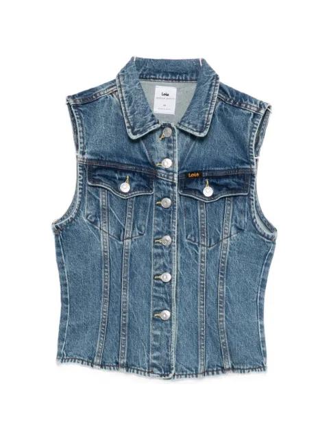 buttoned gilet by LOIS JEANS