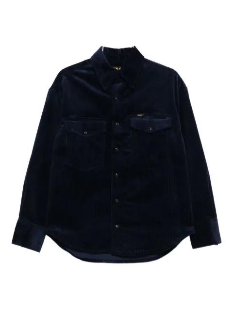 corduroy pocketed shirt by LOIS JEANS
