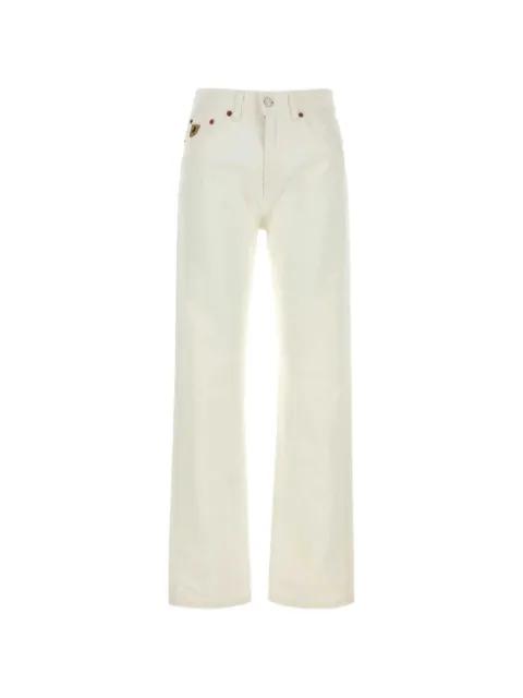 logo patch jeans by LOIS JEANS