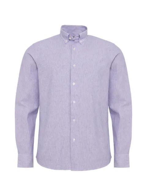 button-down-collar striped shirt by LOJA DAS MEIAS
