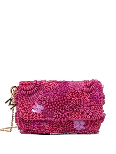 bead-embellished crossbody bag by LOLA CASADEMUNT