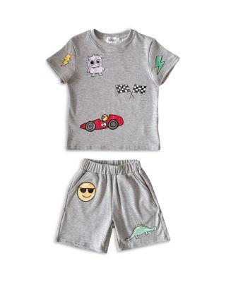 Boys' Sticker Short Set - Baby by LOLA + THE BOYS