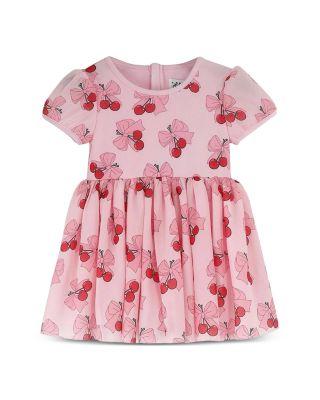 Girls' Cherry Bows Tulle Dress - Baby by LOLA + THE BOYS