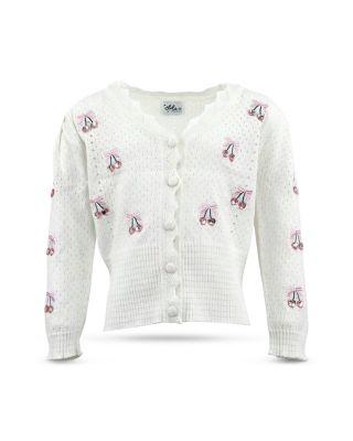 Girls' Cherry On Top Cardigan - Little Kid by LOLA + THE BOYS