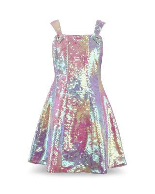 Girls' Ombr&eacute; Sequin Bows Dress - Little Kid by LOLA + THE BOYS