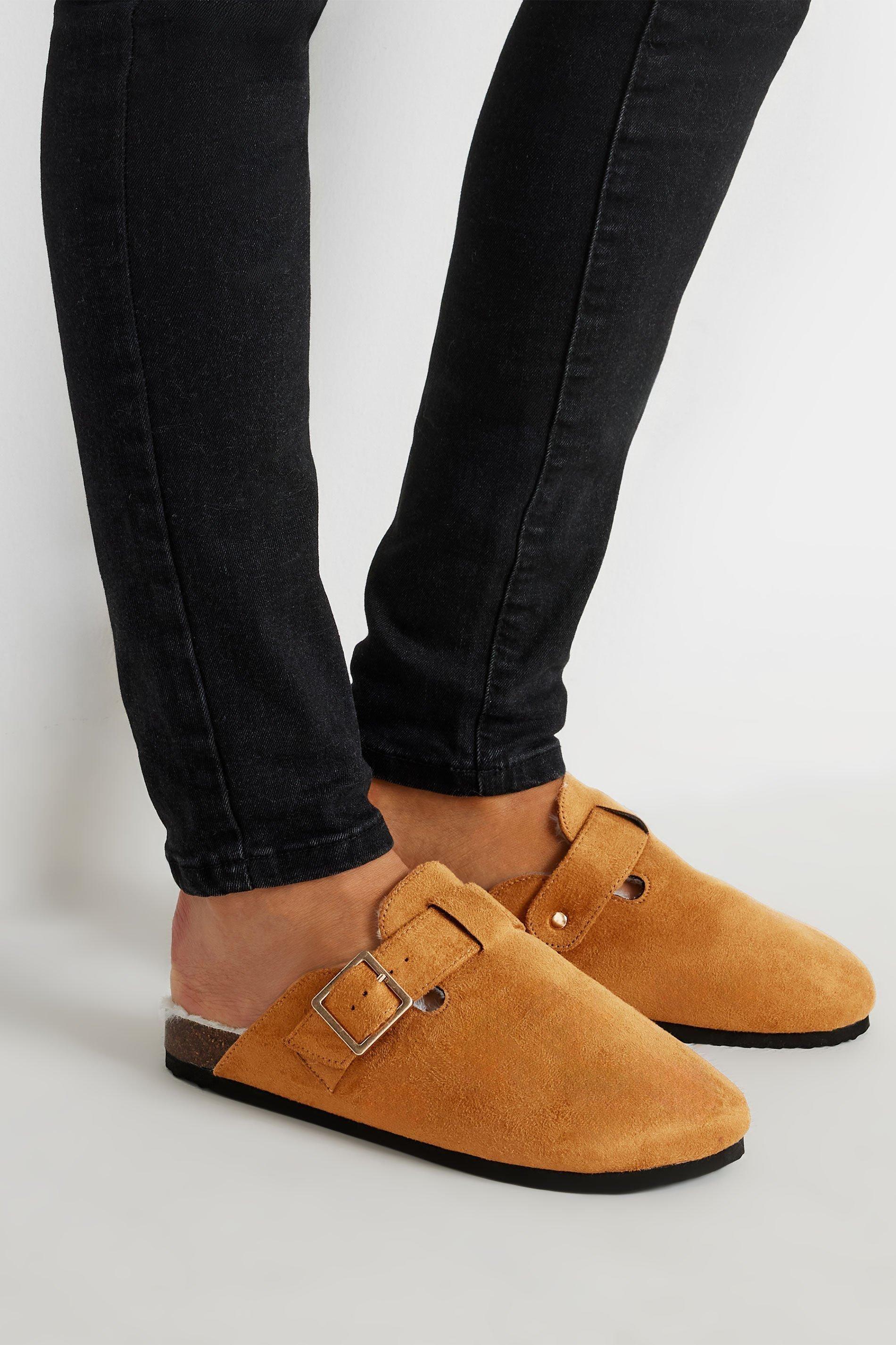 Lined Clogs In Standard Fit by LONG TALL SALLY
