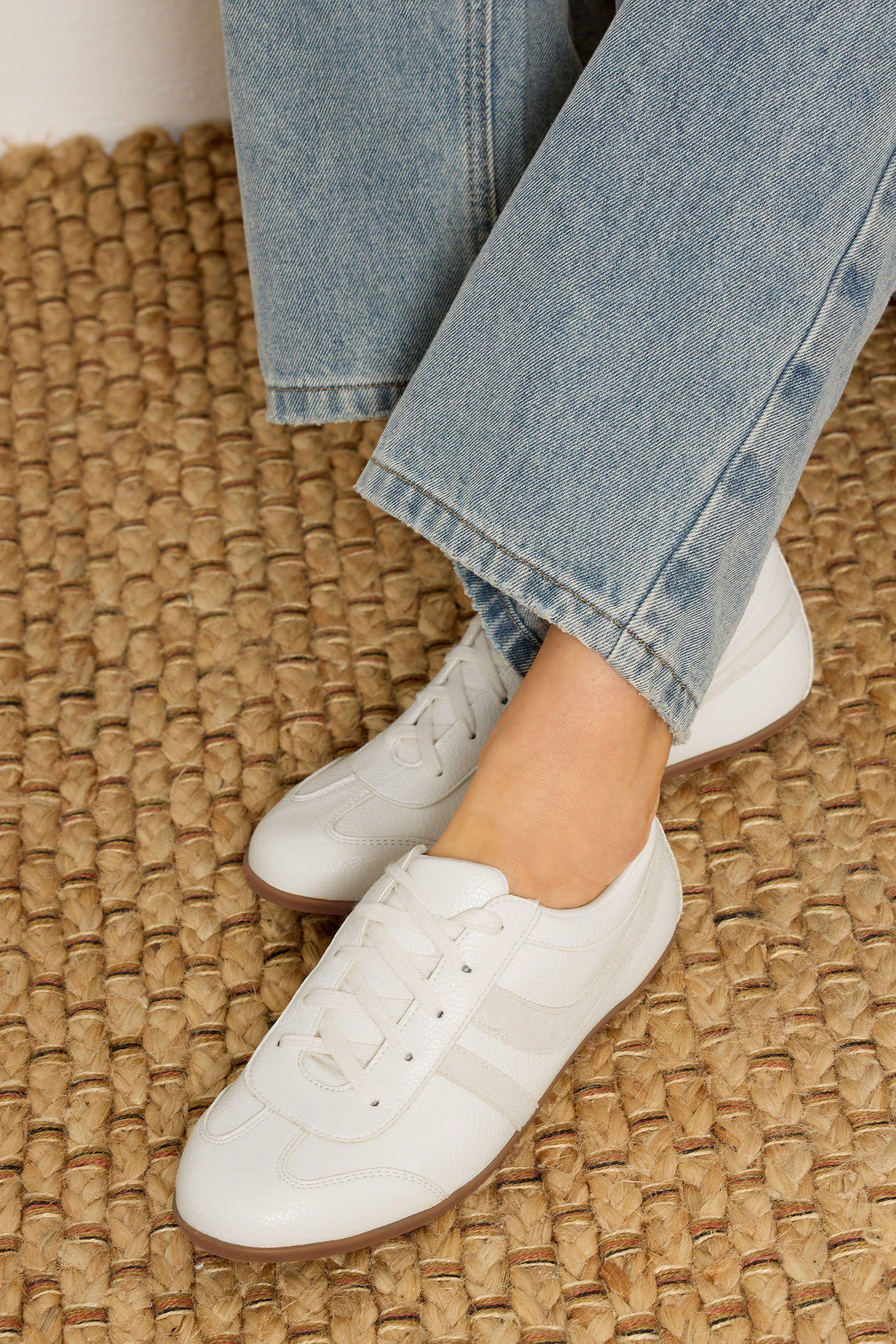 Padded Retro Trainers In Standard Fit by LONG TALL SALLY