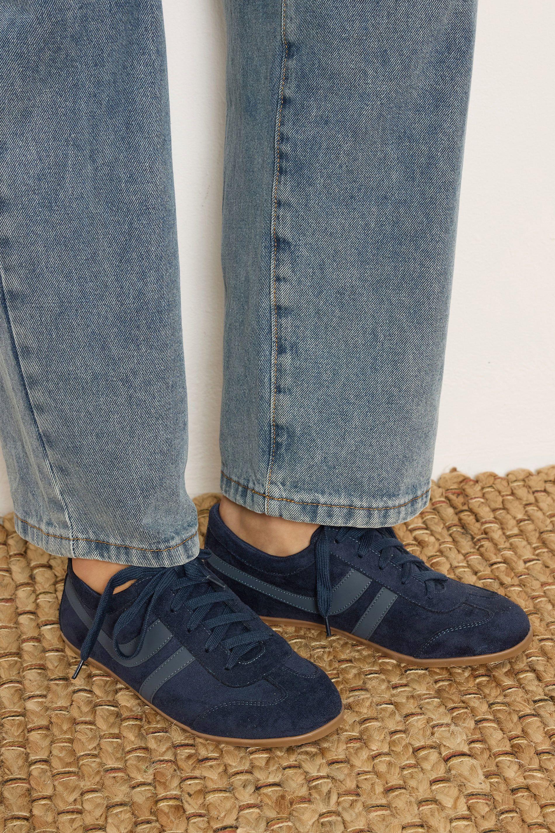 Padded Retro Trainers In Standard Fit by LONG TALL SALLY