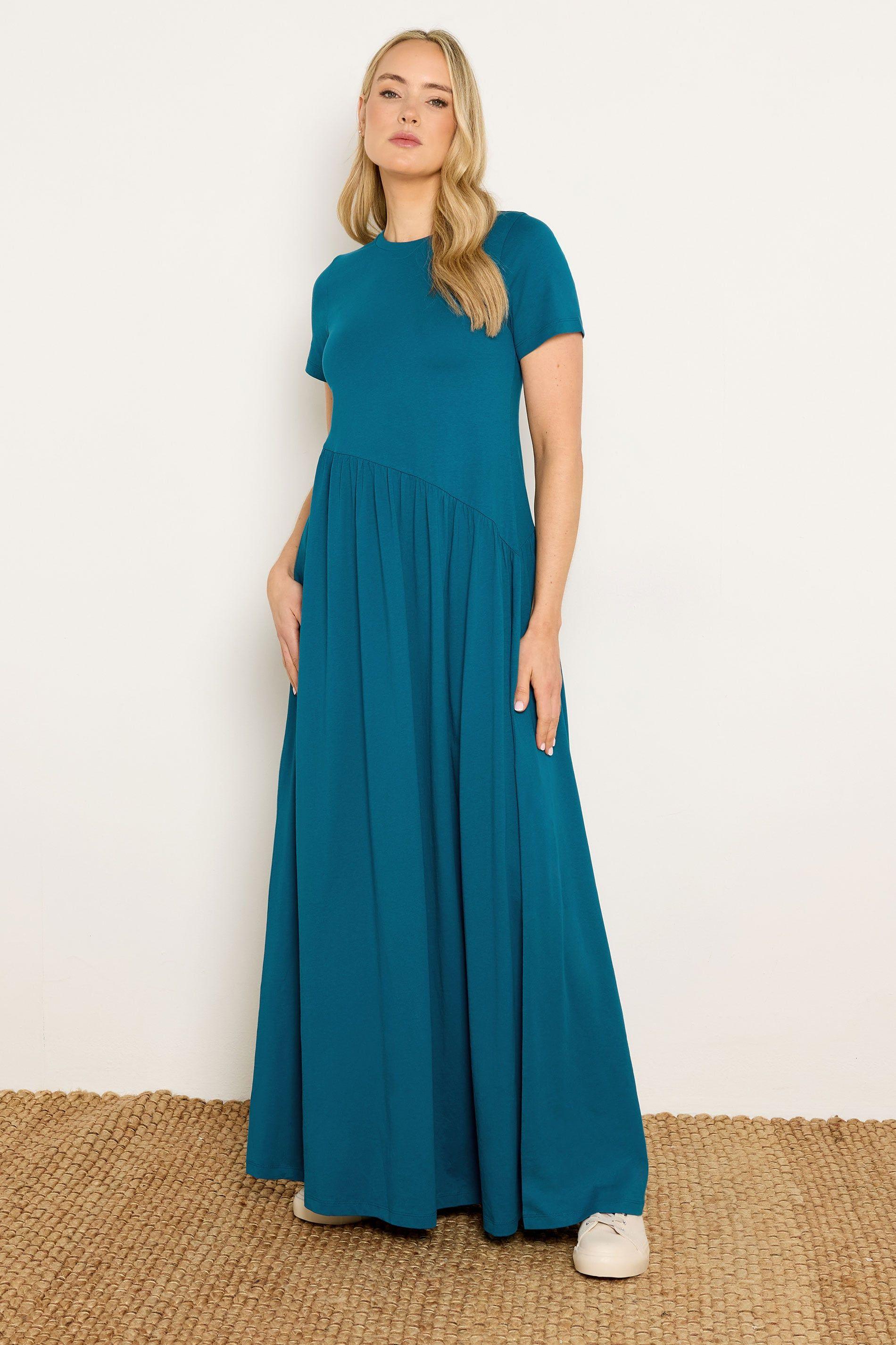 Tall Asymmetric Maxi Dress by LONG TALL SALLY