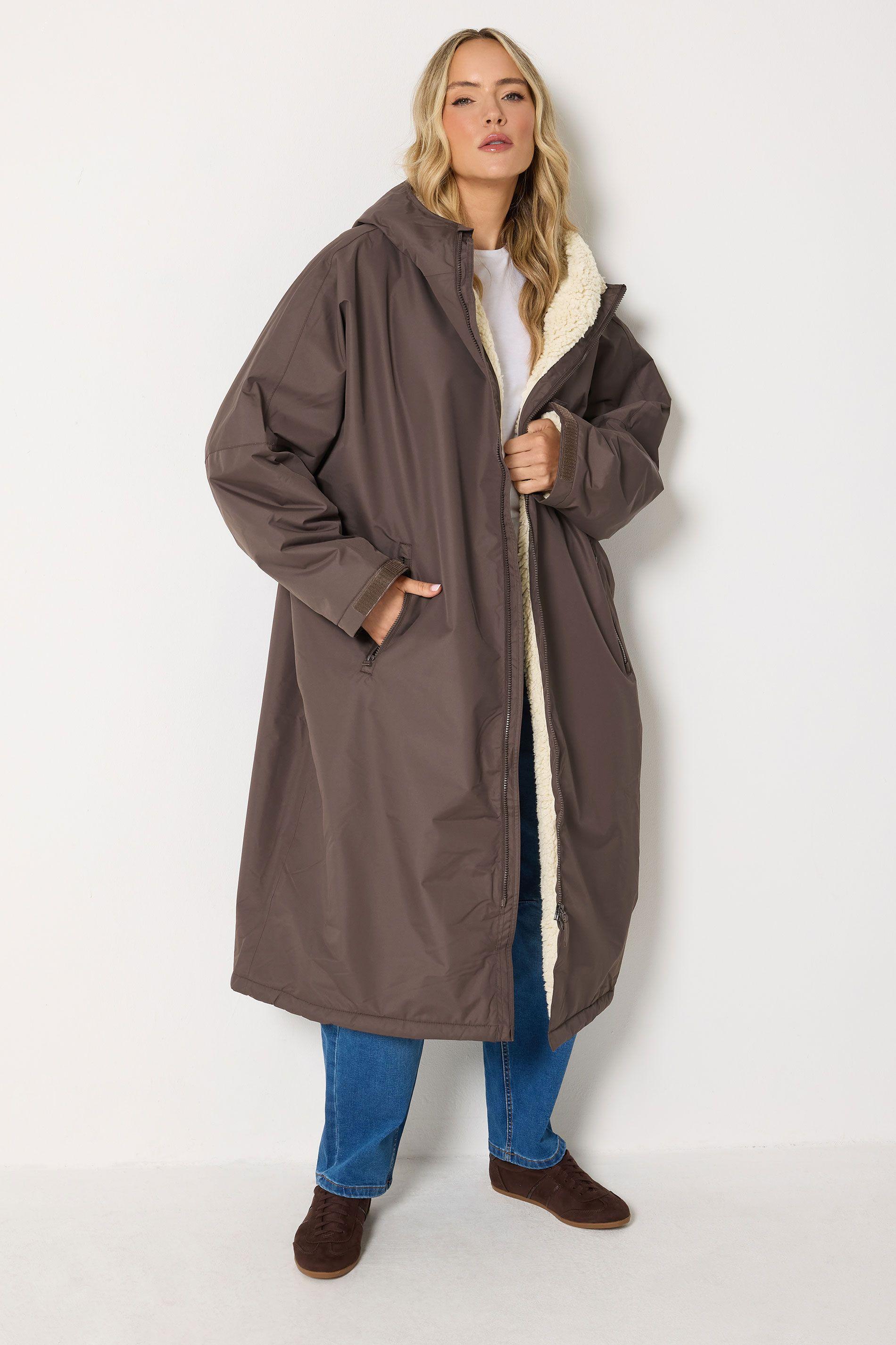 Tall Borg Lined Robe by LONG TALL SALLY
