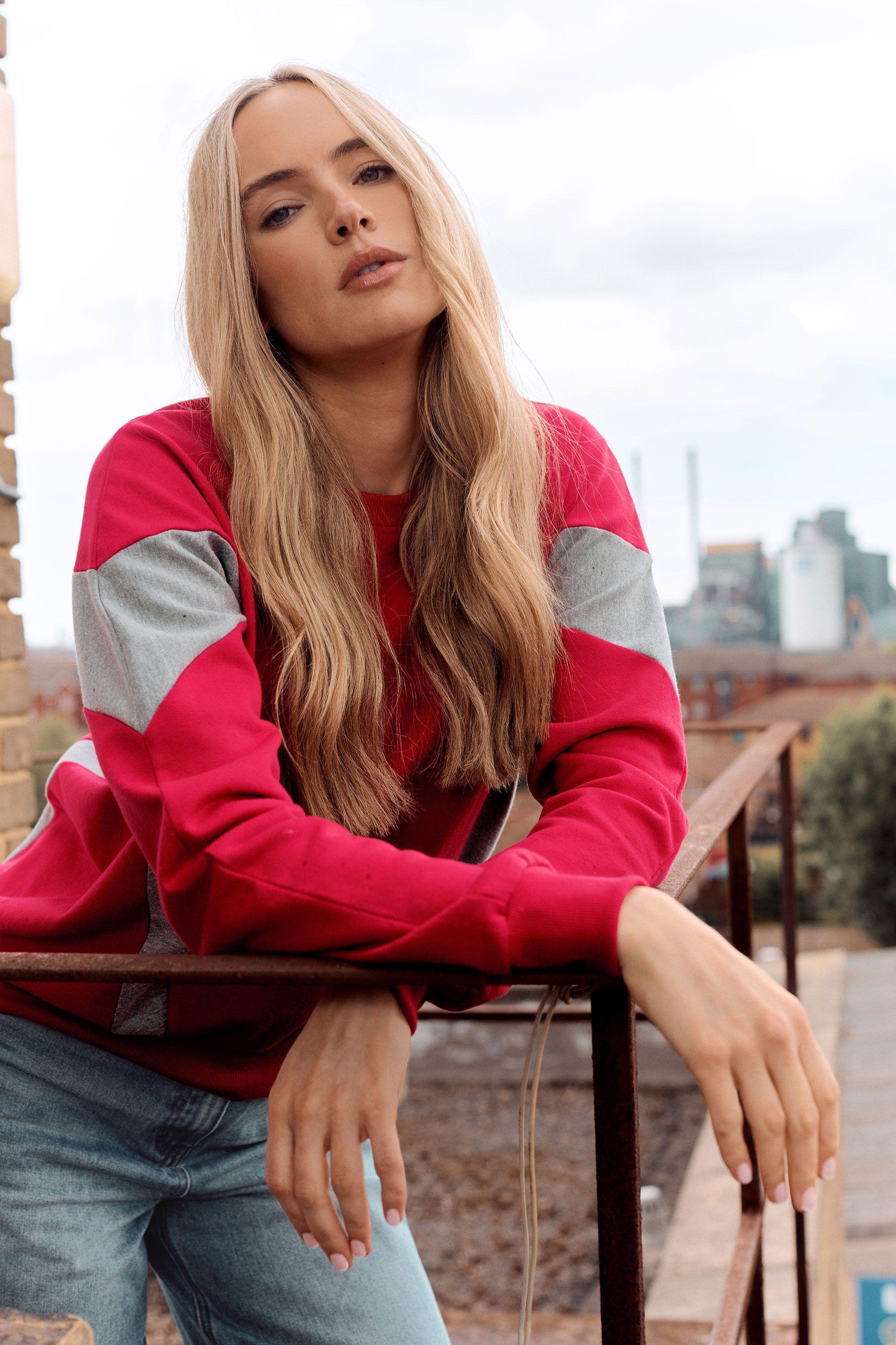 Tall Colour Block Sweatshirt by LONG TALL SALLY