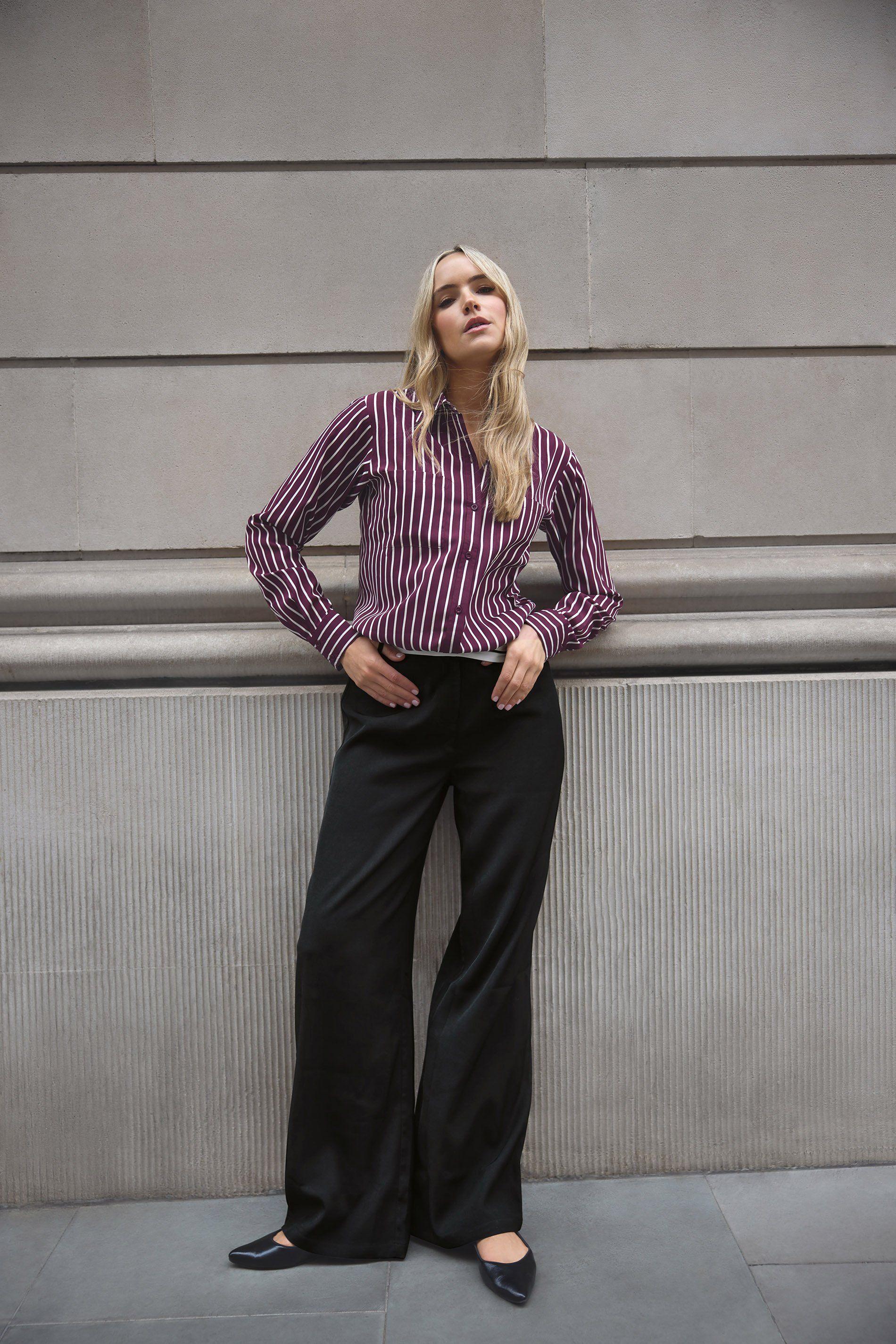 Tall Contrast Trousers by LONG TALL SALLY