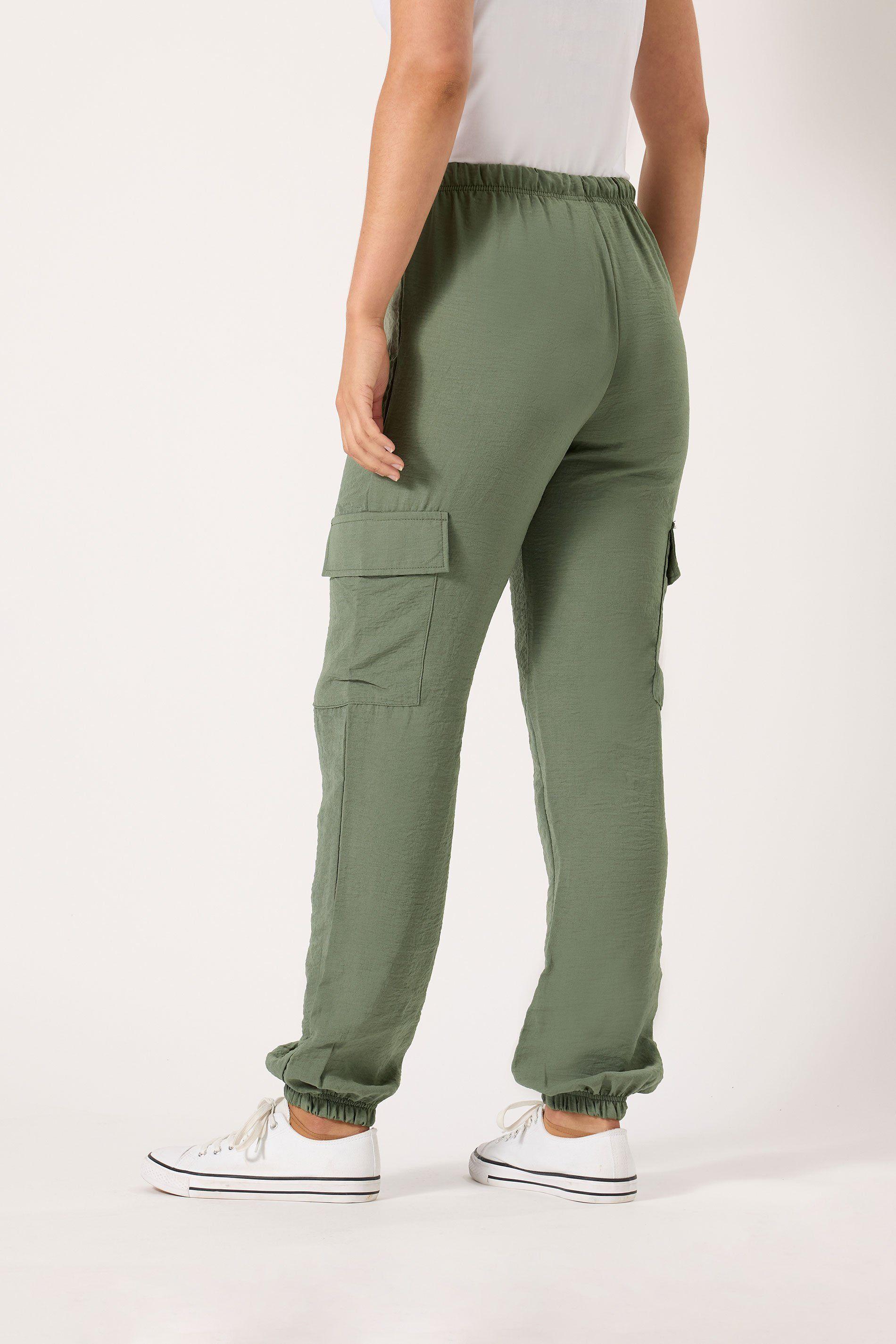 Tall Crepe Cargo Trousers by LONG TALL SALLY
