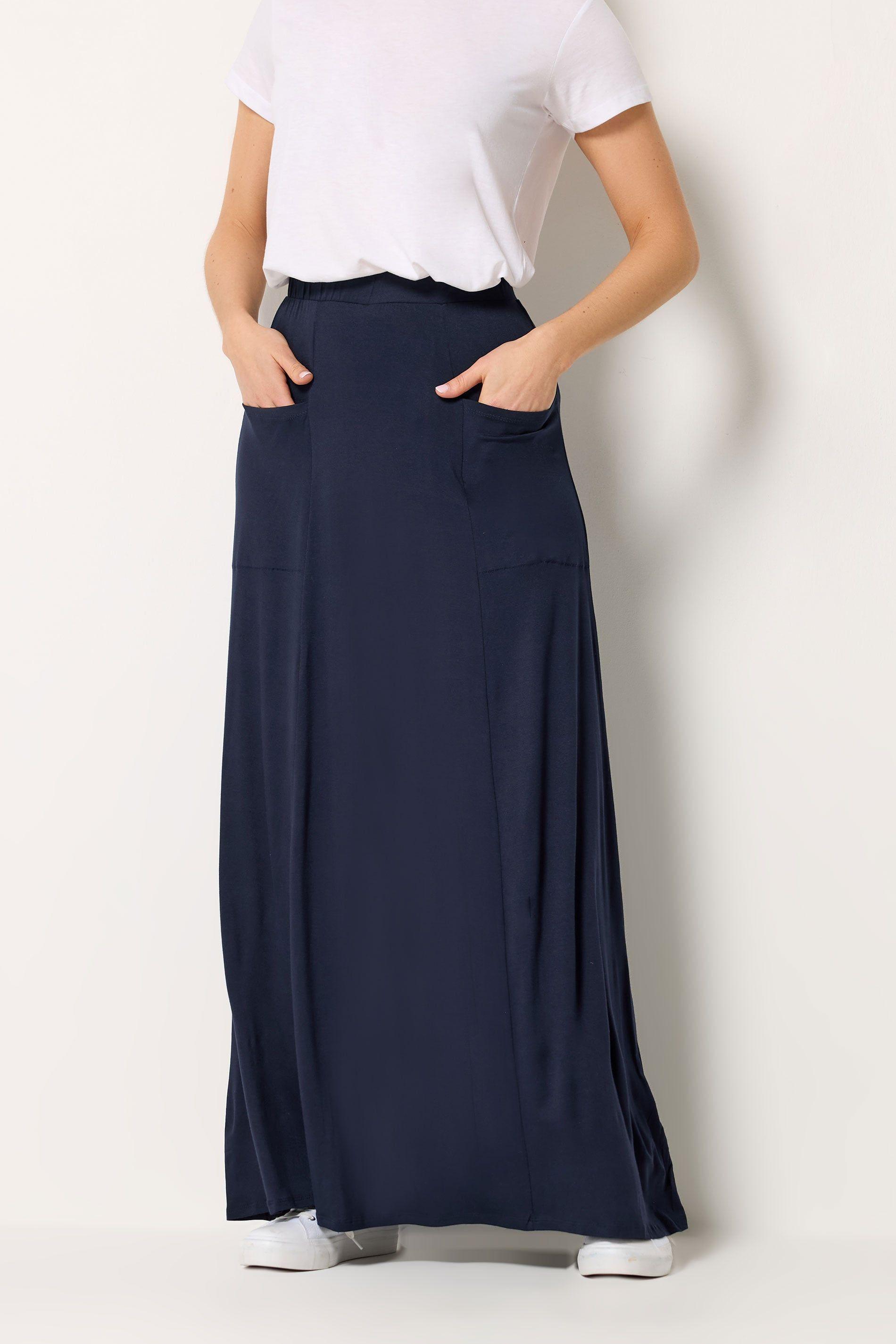 Tall Fit & Flare Maxi Skirt by LONG TALL SALLY