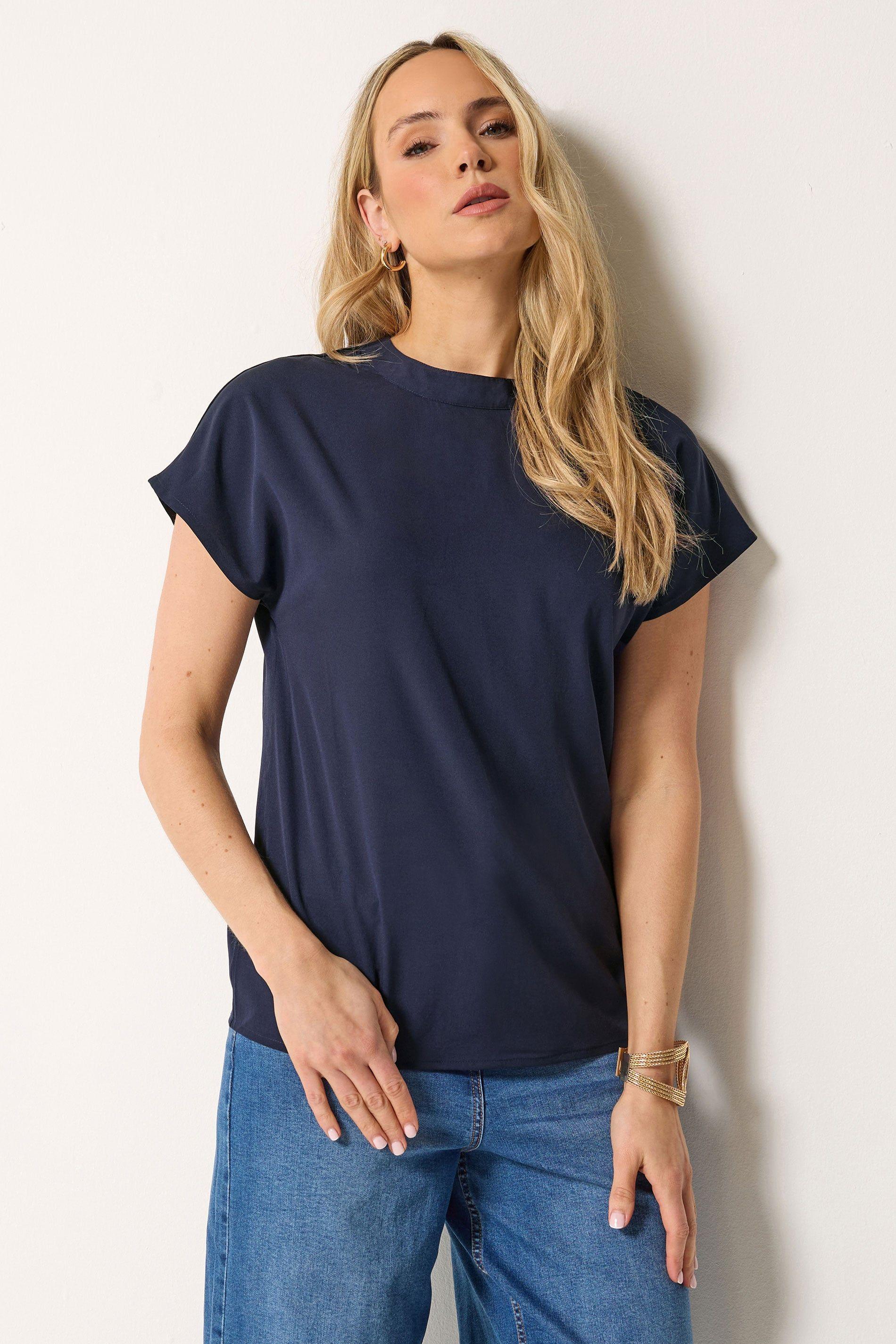 Tall Grown-On Sleeve Top by LONG TALL SALLY