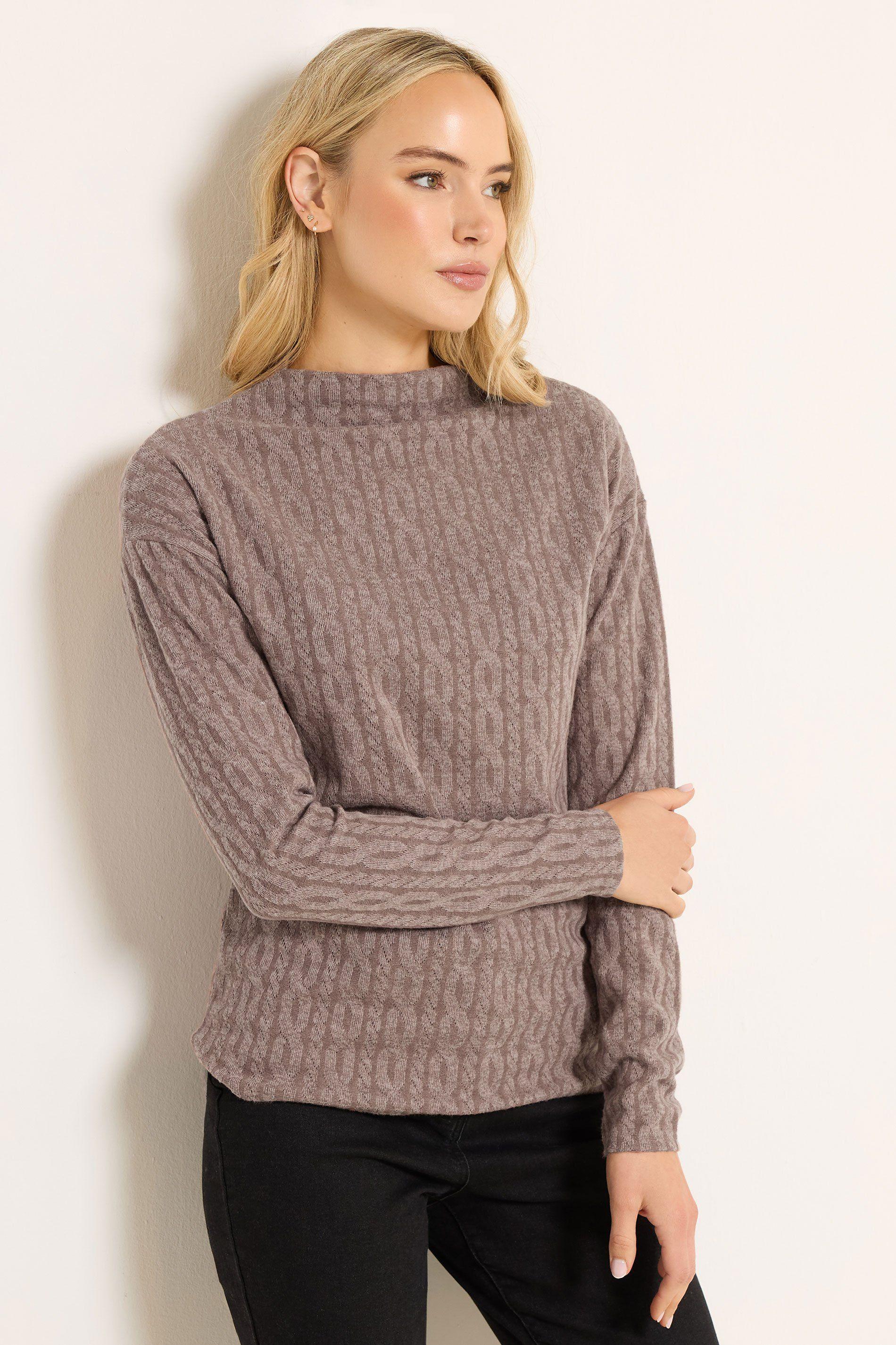 Tall Knit Funnel Top by LONG TALL SALLY