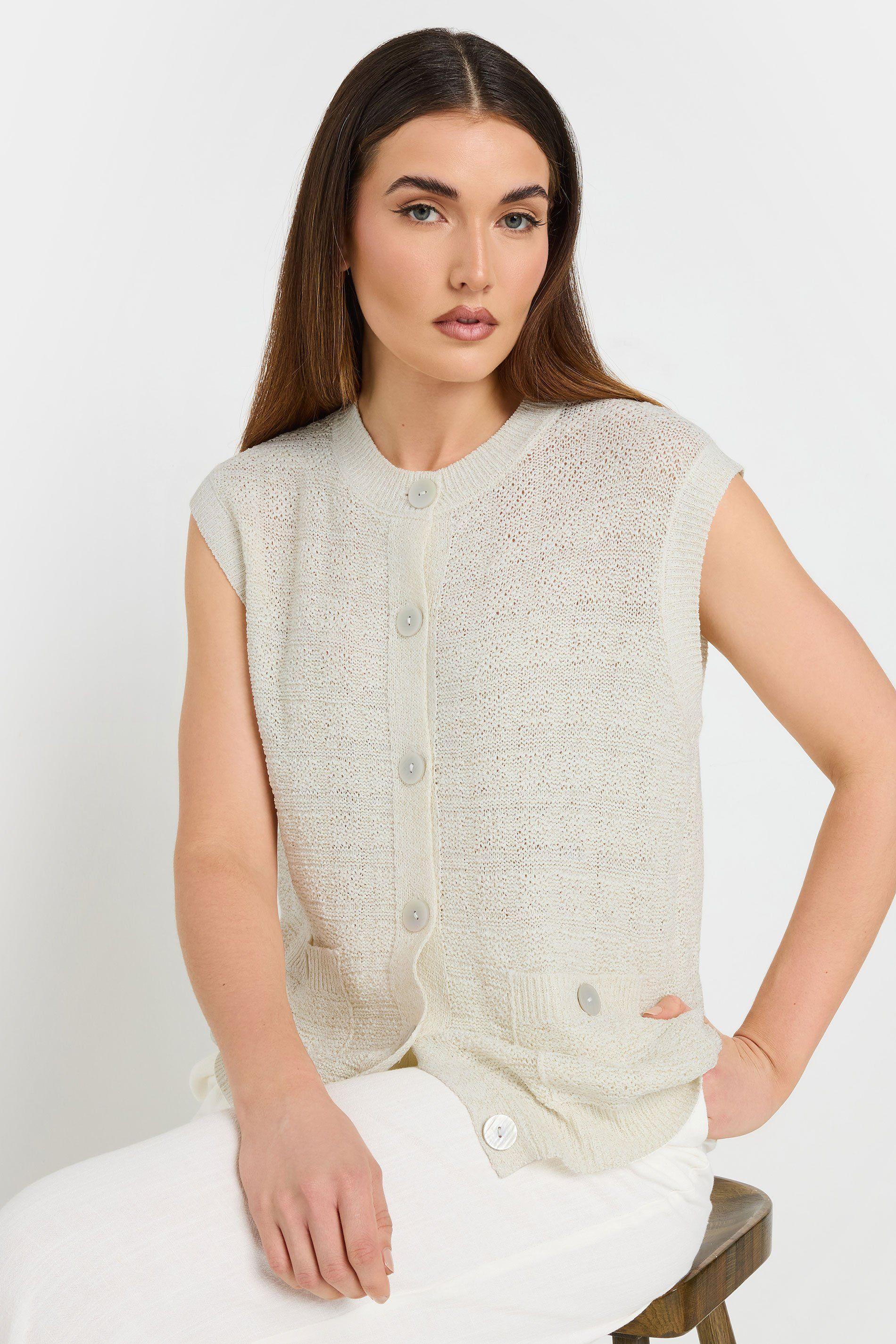 Tall Knit Metallic Vest Top by LONG TALL SALLY