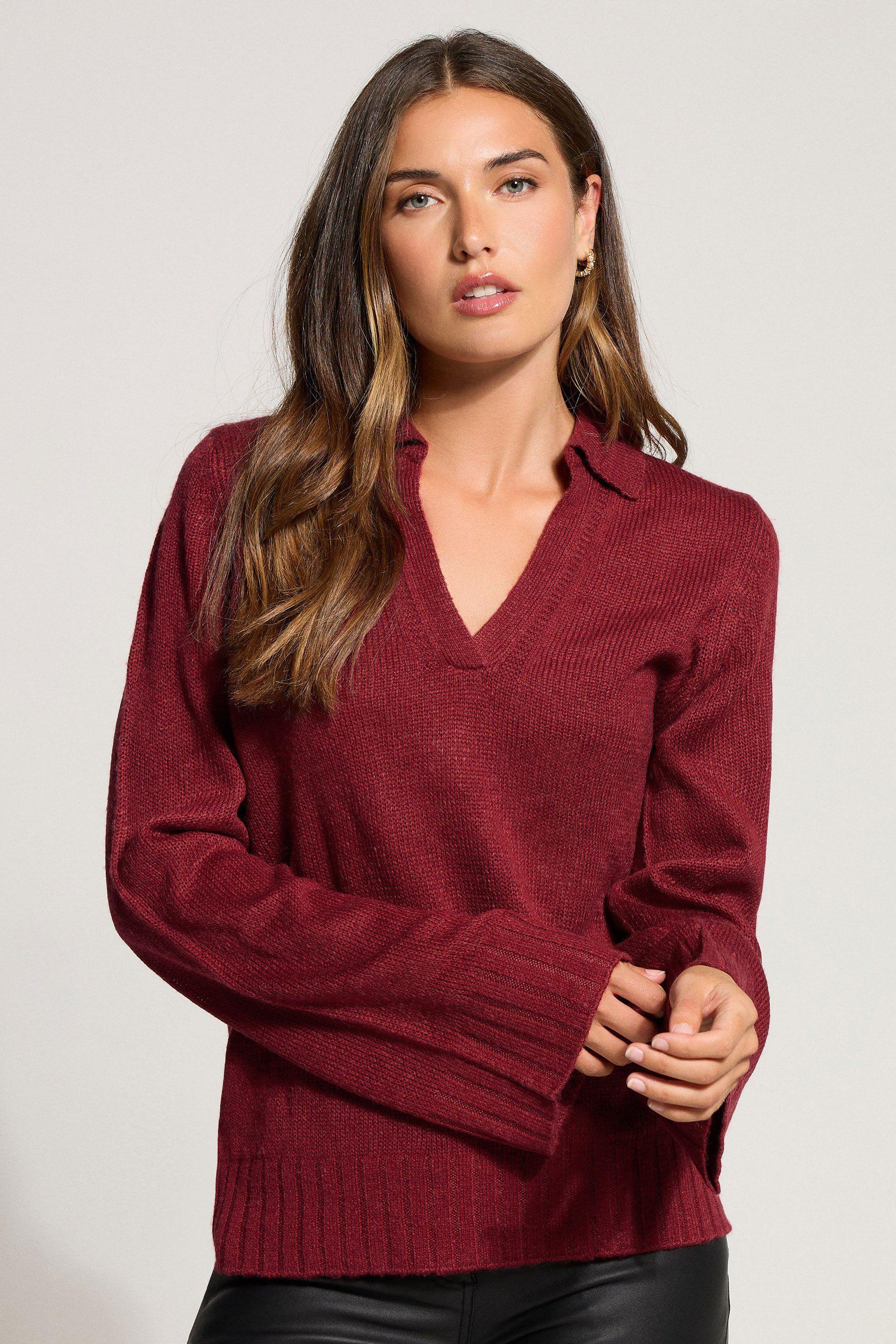 Tall Knitted Collared Jumper by LONG TALL SALLY