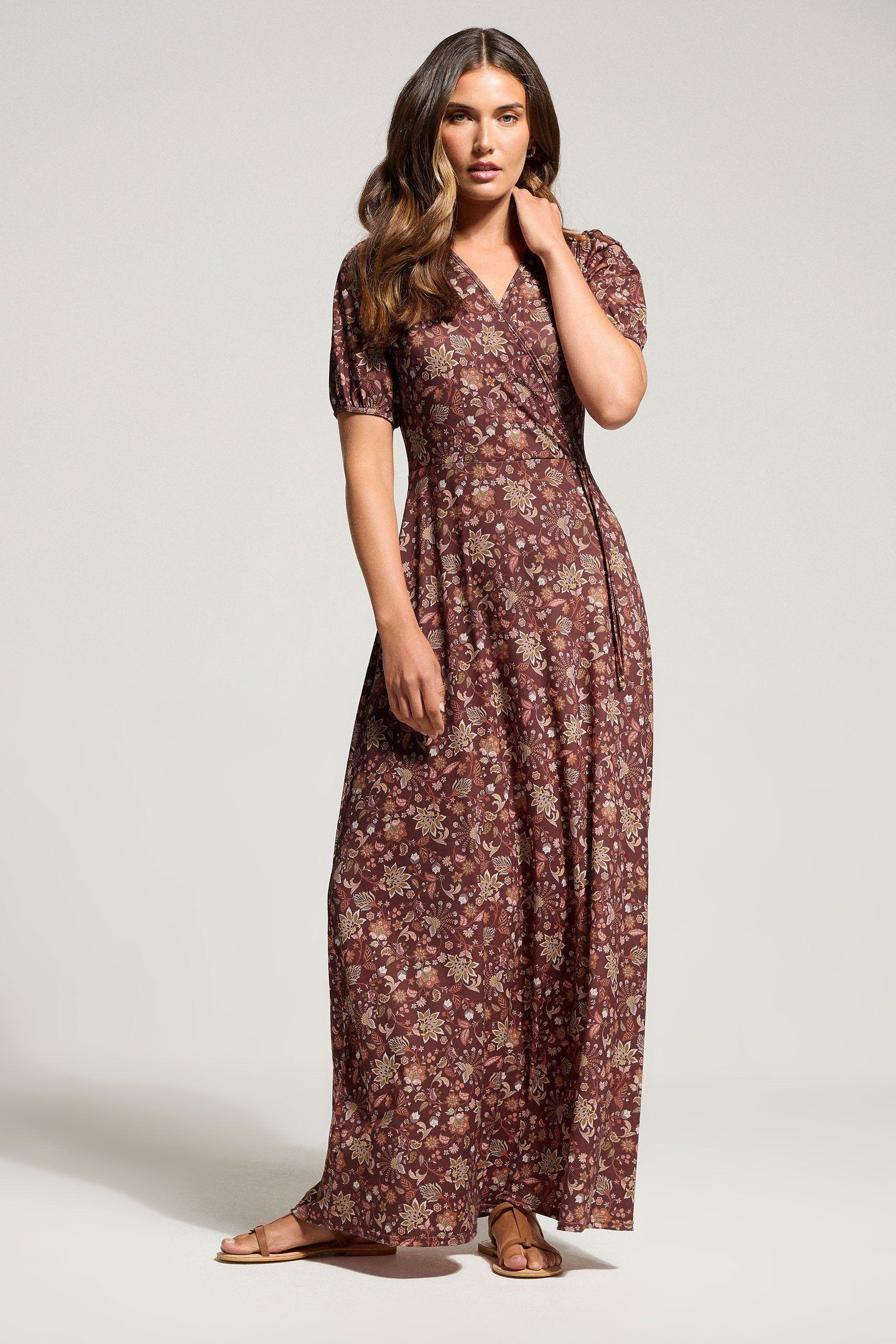 Tall Paisley Wrap Maxi Dress by LONG TALL SALLY
