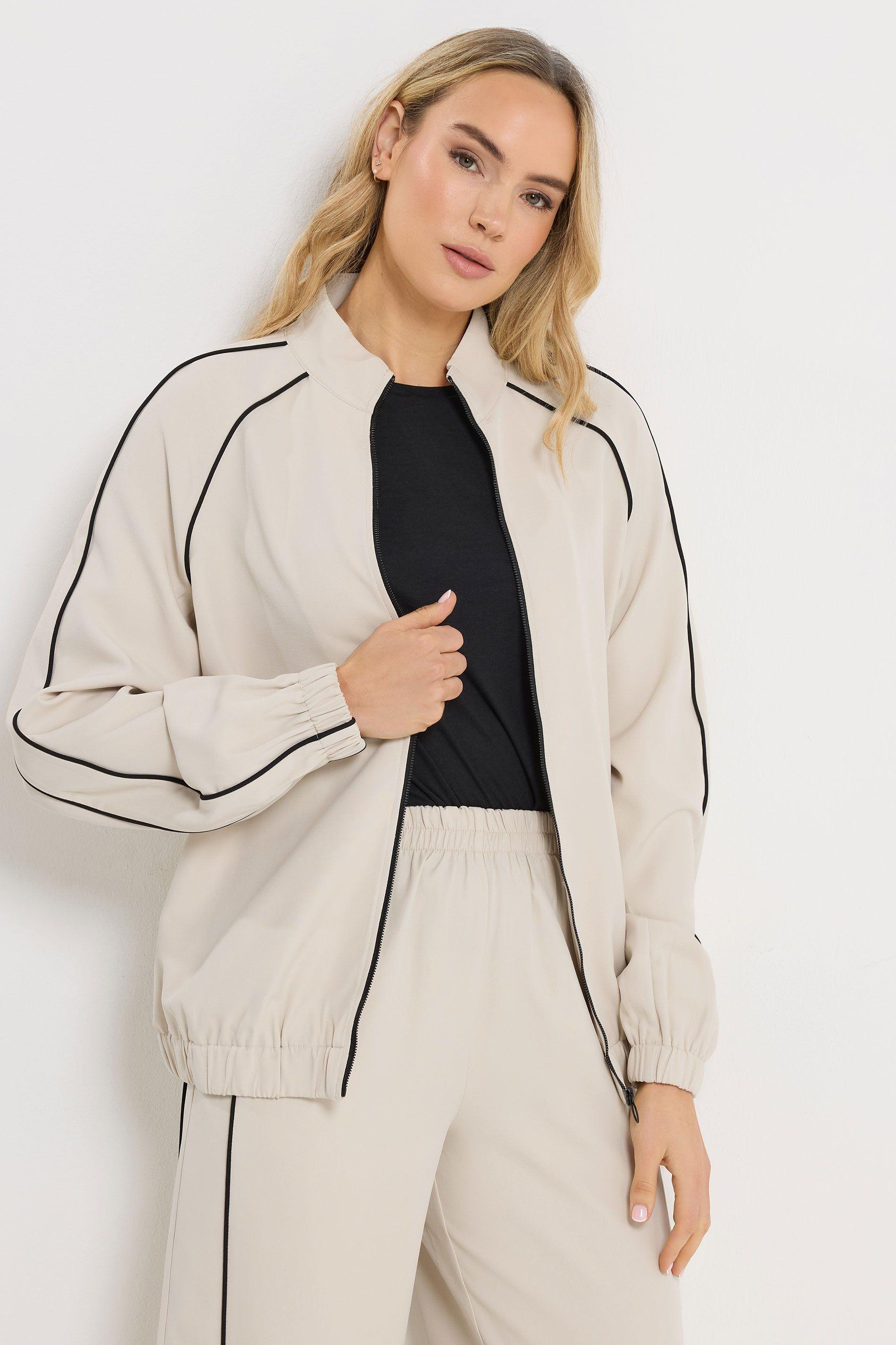 Tall Piped Zip Through Jacket by LONG TALL SALLY