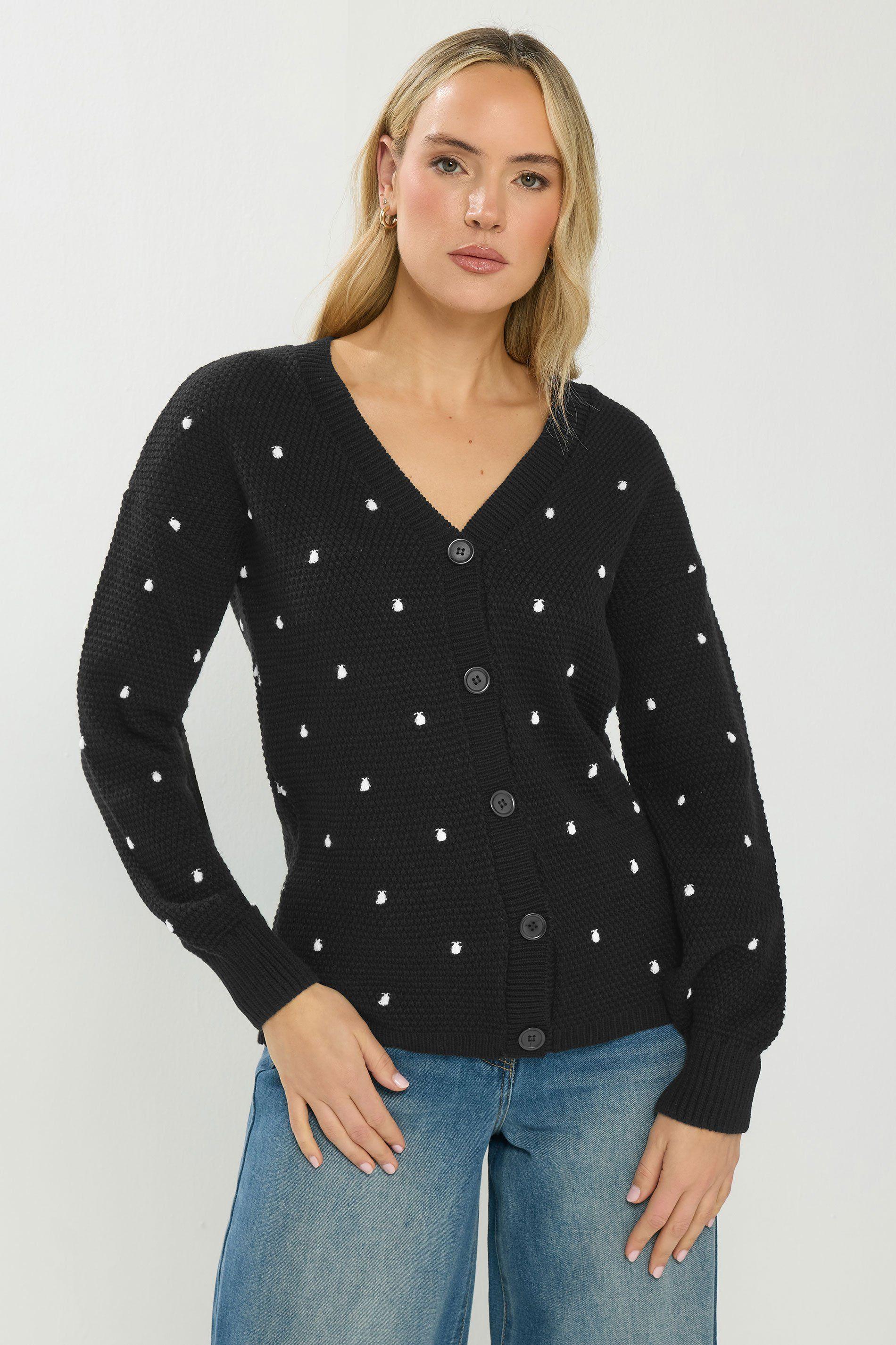 Tall Polka Dot Cardigan by LONG TALL SALLY