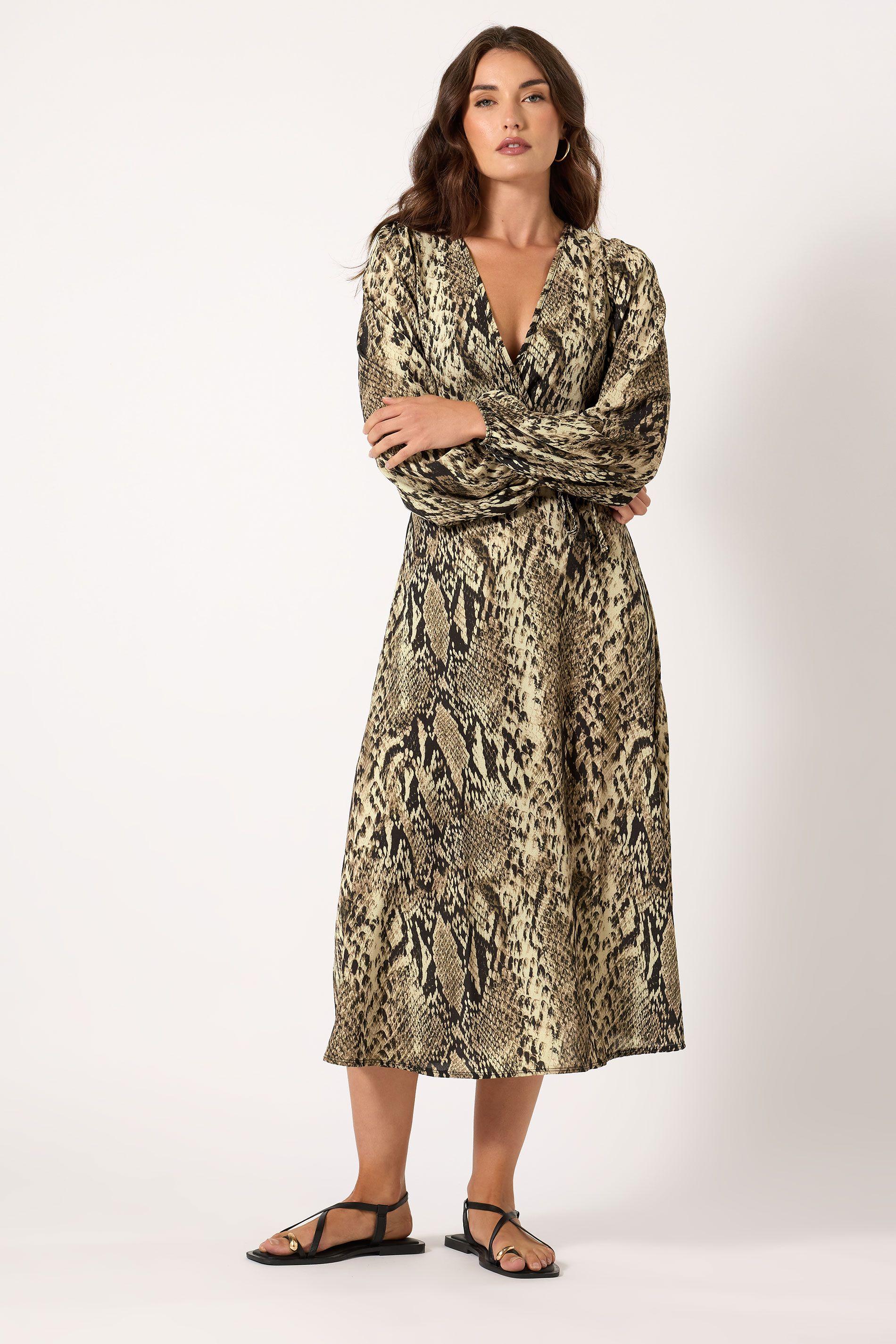 Tall Snake Midi Dress by LONG TALL SALLY