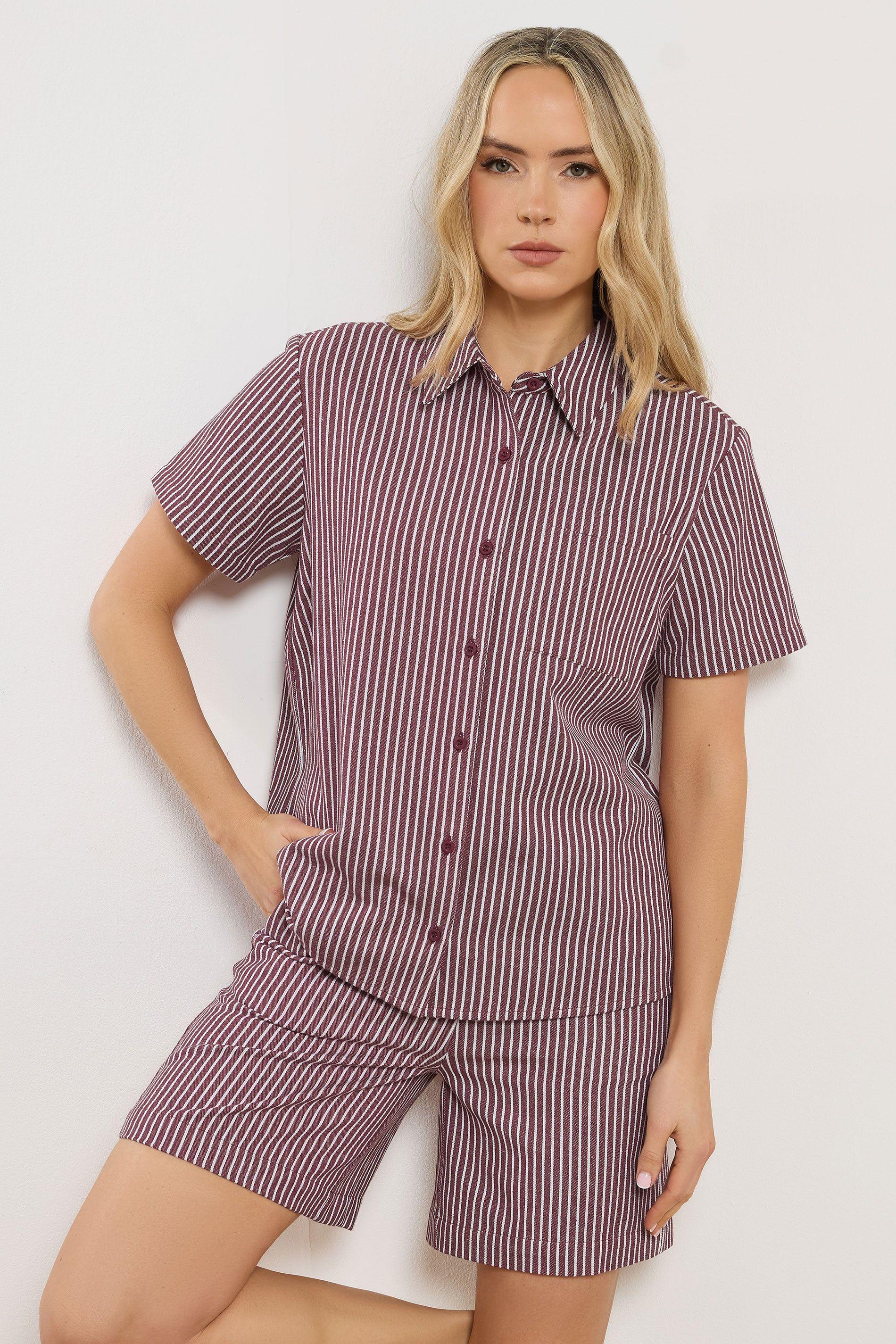 Tall Stripe Button Shirt by LONG TALL SALLY