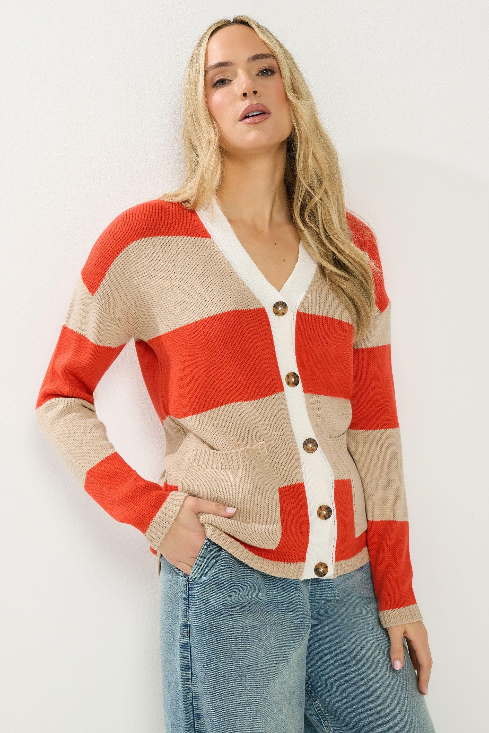Tall Stripe Cardigan by LONG TALL SALLY