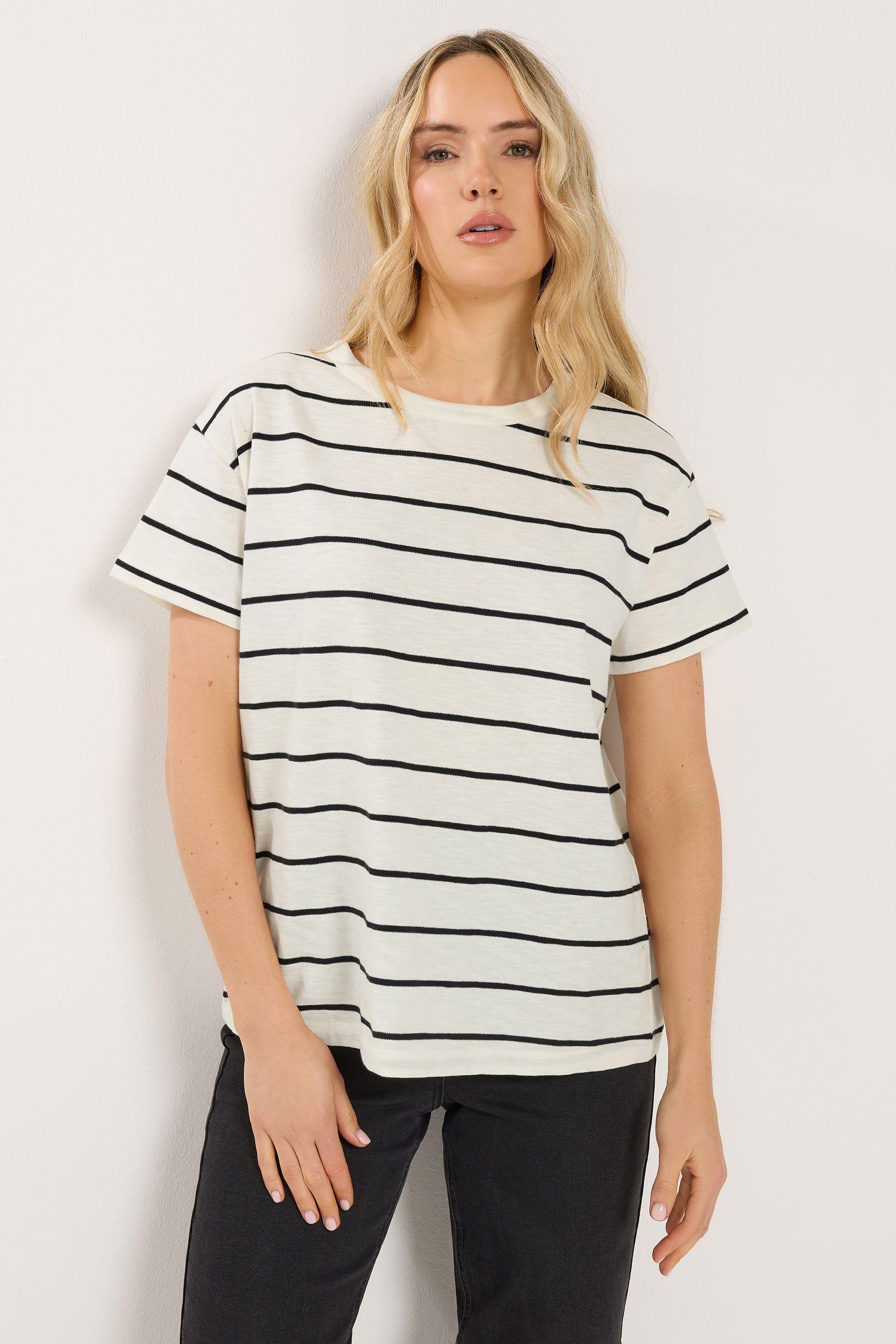 Tall Stripe Oversized T-Shirt by LONG TALL SALLY