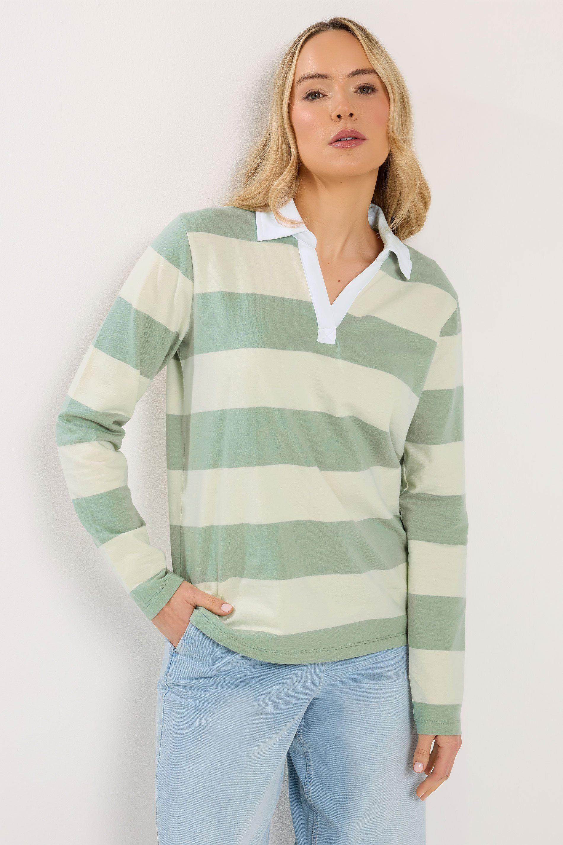 Tall Striped Rugby Sweatshirt by LONG TALL SALLY