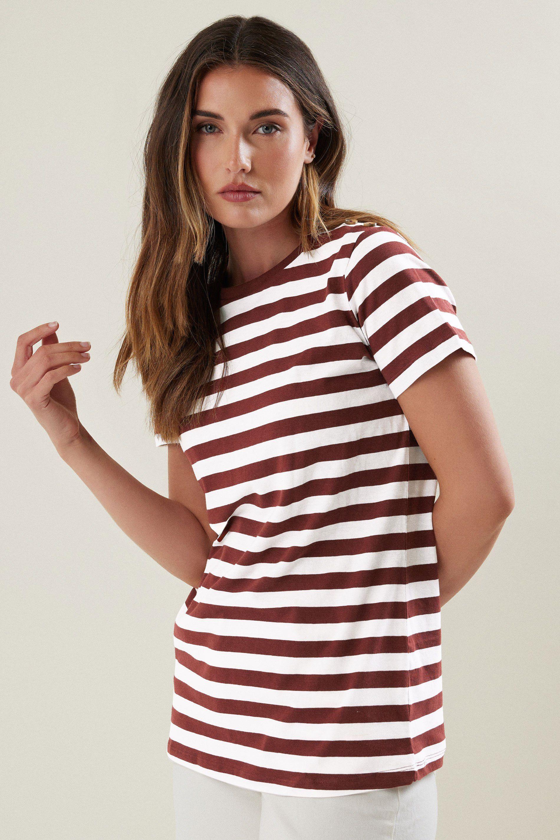 Tall Striped T-Shirt by LONG TALL SALLY