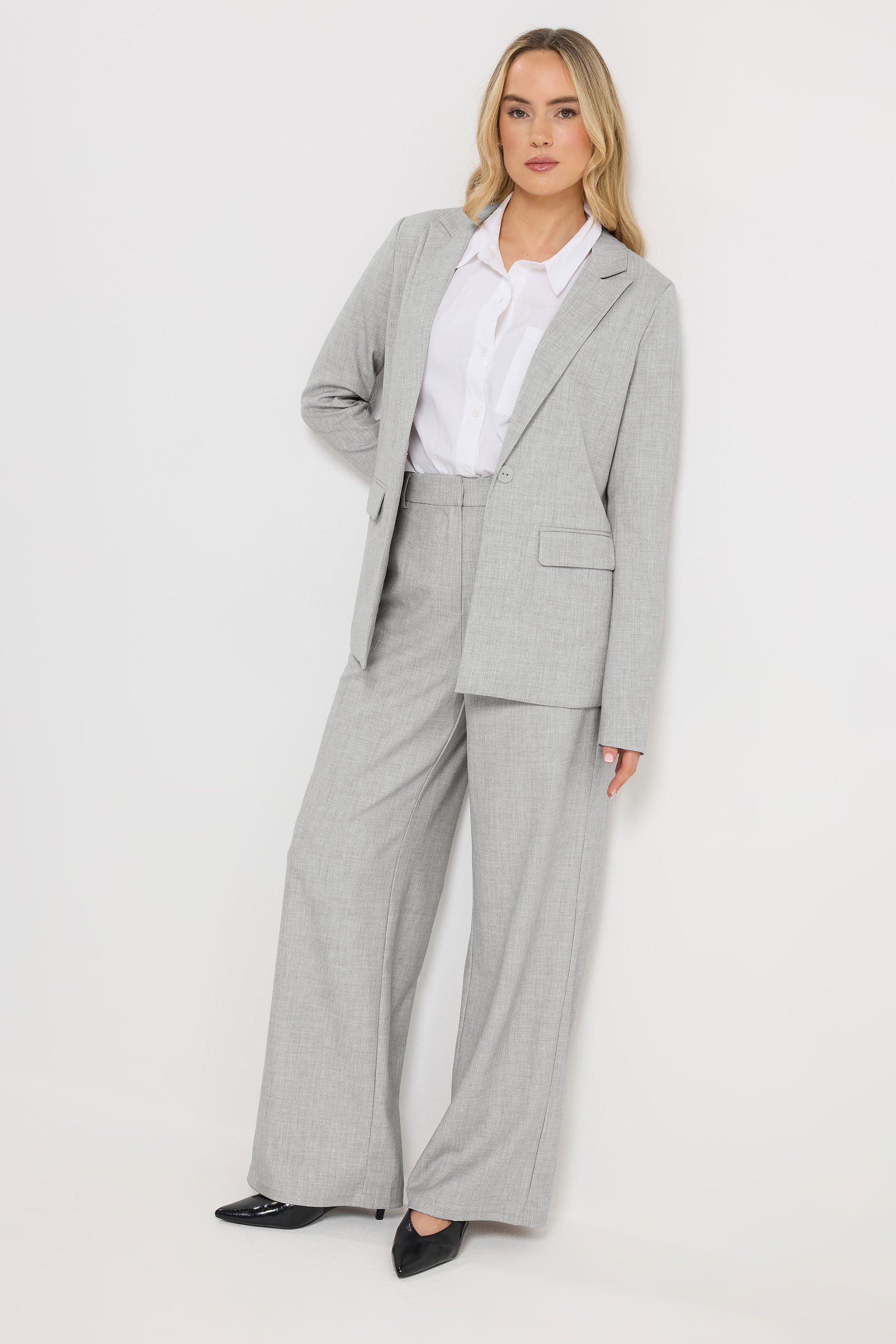 Tall Tailored Wide Leg Trousers by LONG TALL SALLY