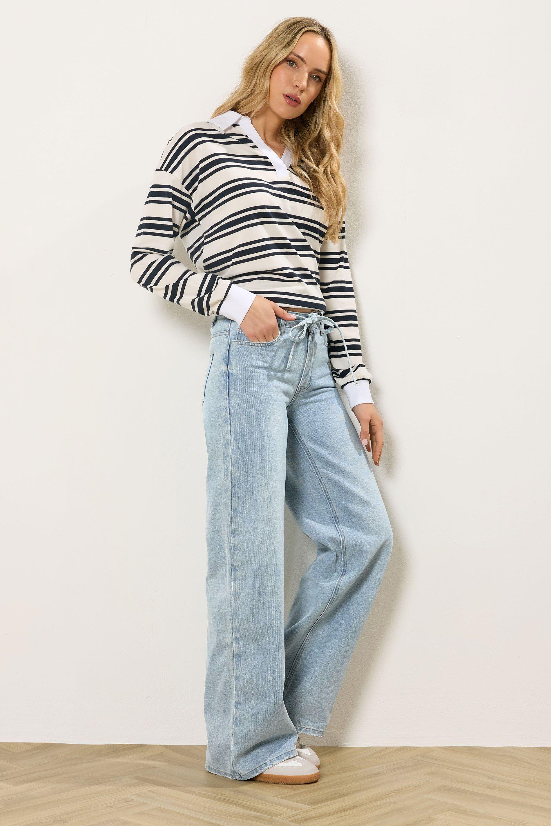 Tall Tie Waist Jeans by LONG TALL SALLY