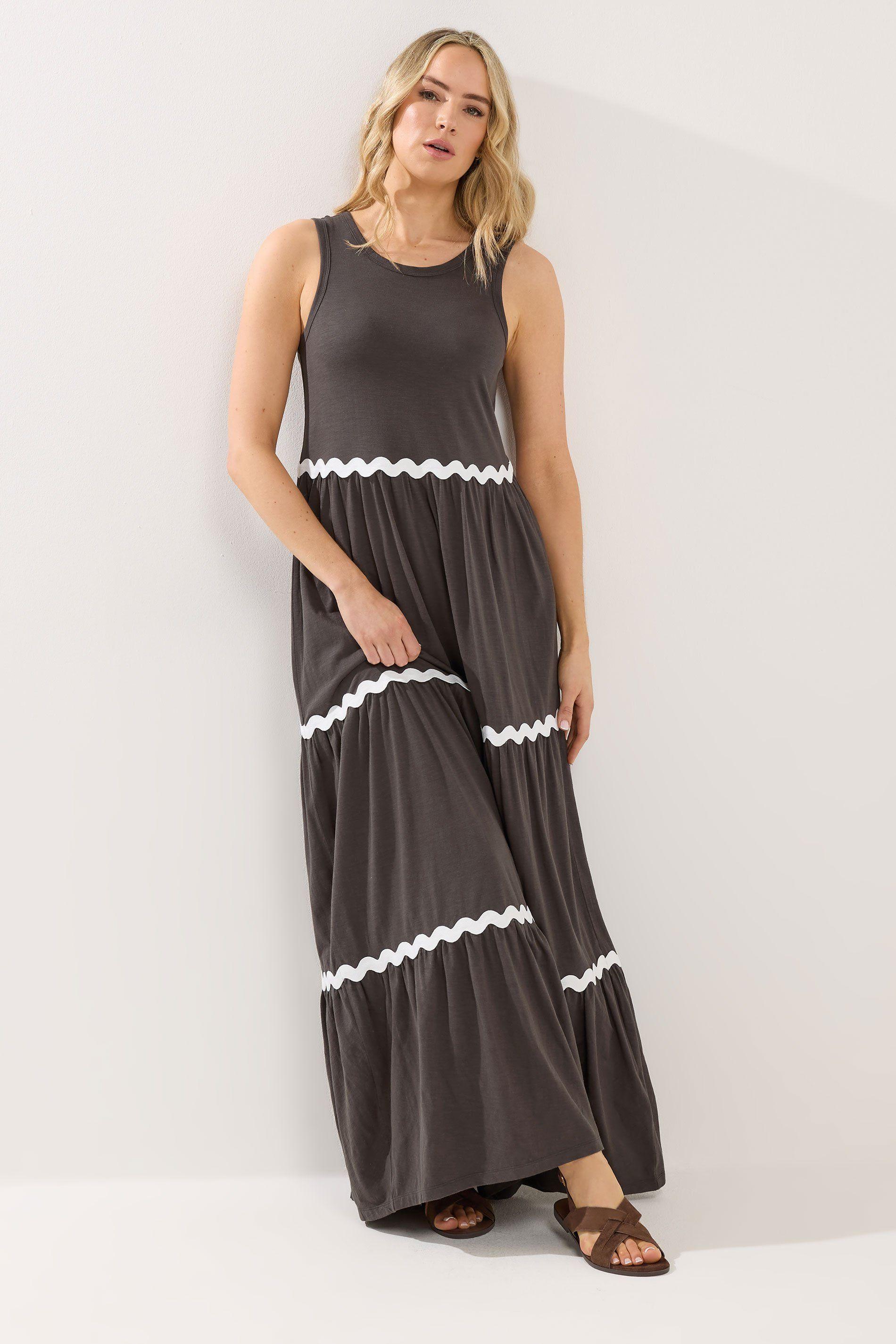 Tall Tiered Maxi Dress by LONG TALL SALLY