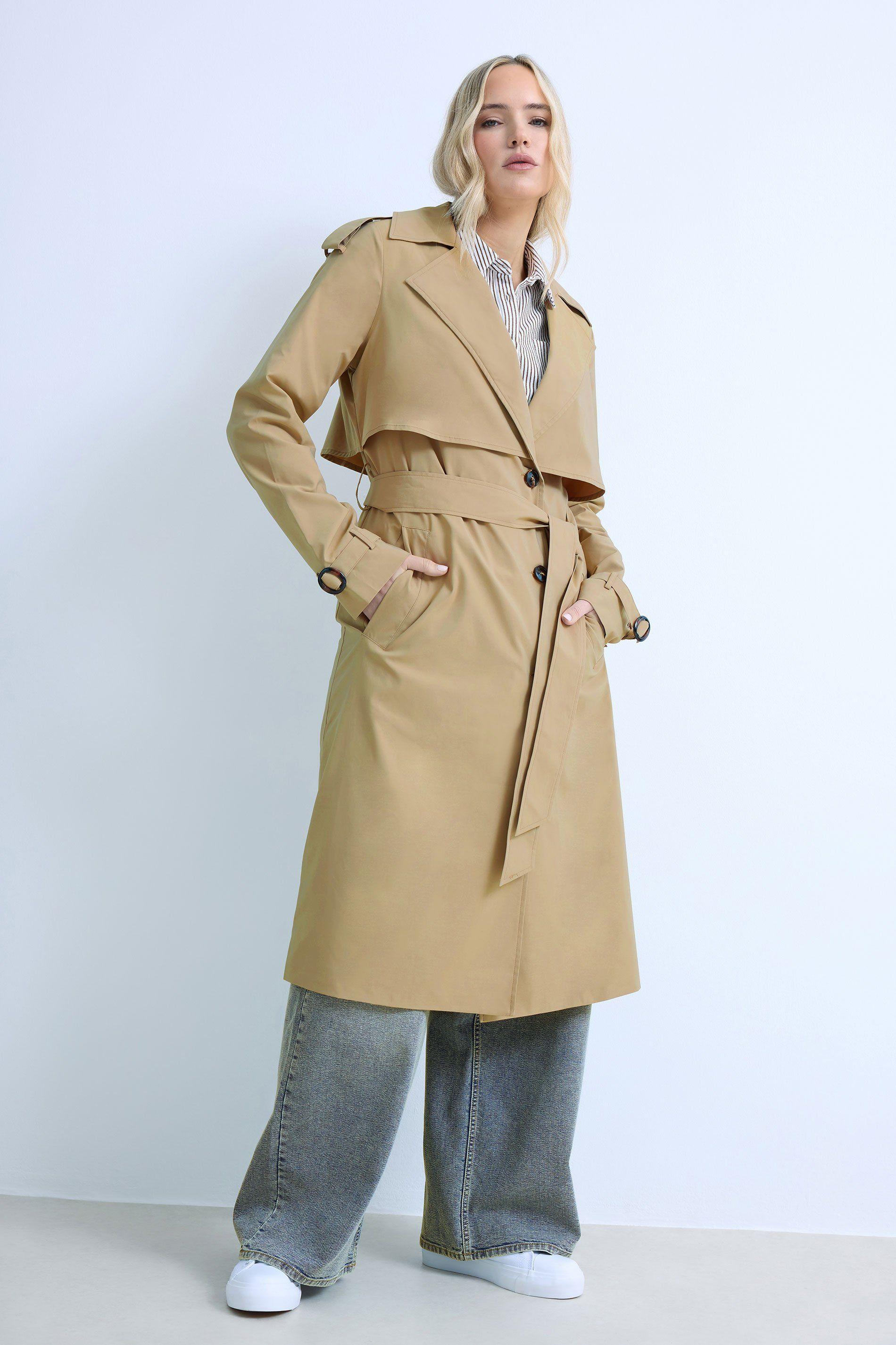 Tall Trench Coat by LONG TALL SALLY