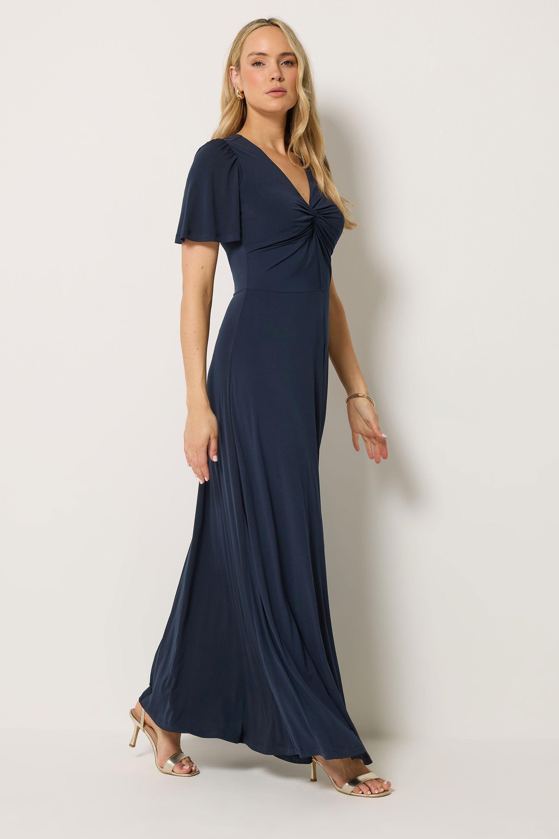 Tall Twist Front Maxi Dress by LONG TALL SALLY