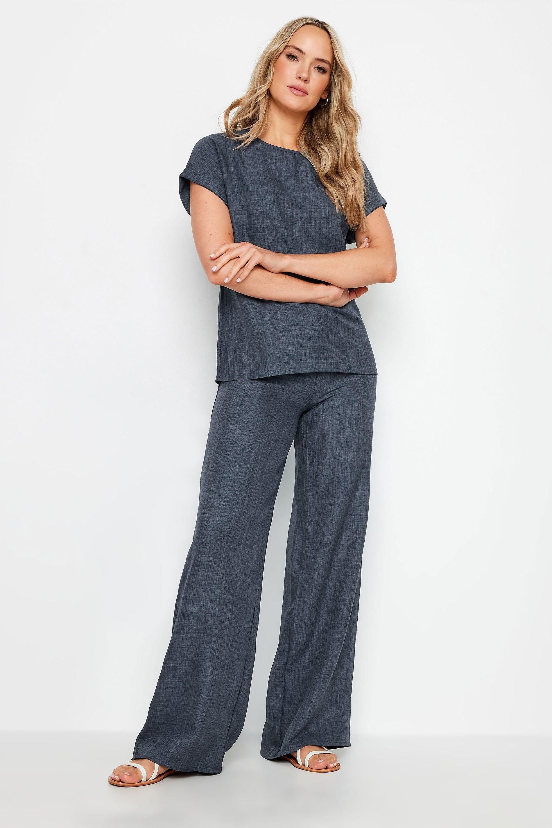 Tall Wide Leg Trousers by LONG TALL SALLY