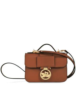 Box-Trot Extra Small Leather Crossbody Bag by LONGCHAMP