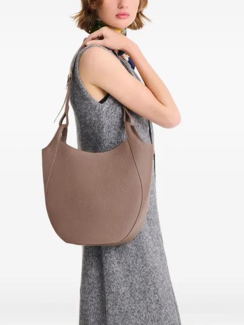 Le Foulonné Hobo L leather shoulder bag by LONGCHAMP