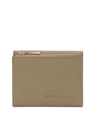 Le Foulonn&eacute; Compact Leather Wallet by LONGCHAMP