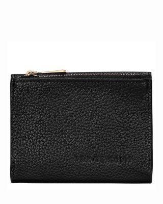 Le Foulonn&eacute; Compact Leather Wallet by LONGCHAMP