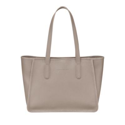 Le Foulonn&eacute; Large Leather Shoulder Tote by LONGCHAMP