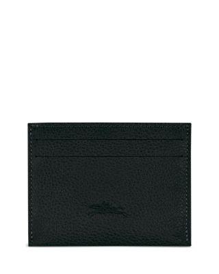 Le Foulonn&eacute; Leather Cardholder by LONGCHAMP