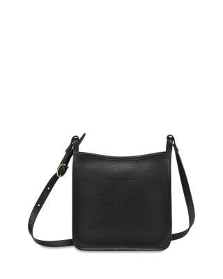 Le Foulonn&eacute; Small Zip Leather Crossbody by LONGCHAMP