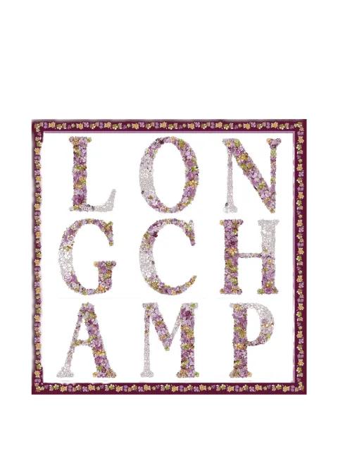 Le Jardin Fleuri scarf by LONGCHAMP