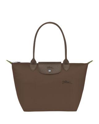 Le Pliage Green Medium Nylon Tote Bag by LONGCHAMP