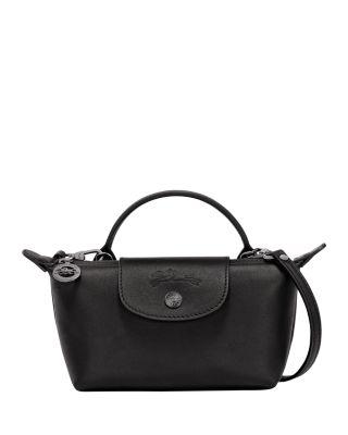Le Pliage Xtra Leather Mini Crossbody Pouch by LONGCHAMP