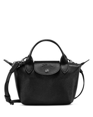 Le Pliage Xtra Top Handle XS Leather Crossbody by LONGCHAMP